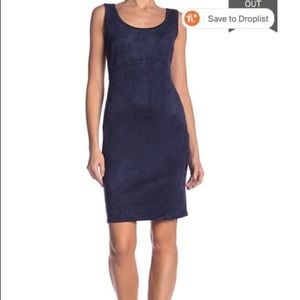 Philosophy • Navy Suede Dress